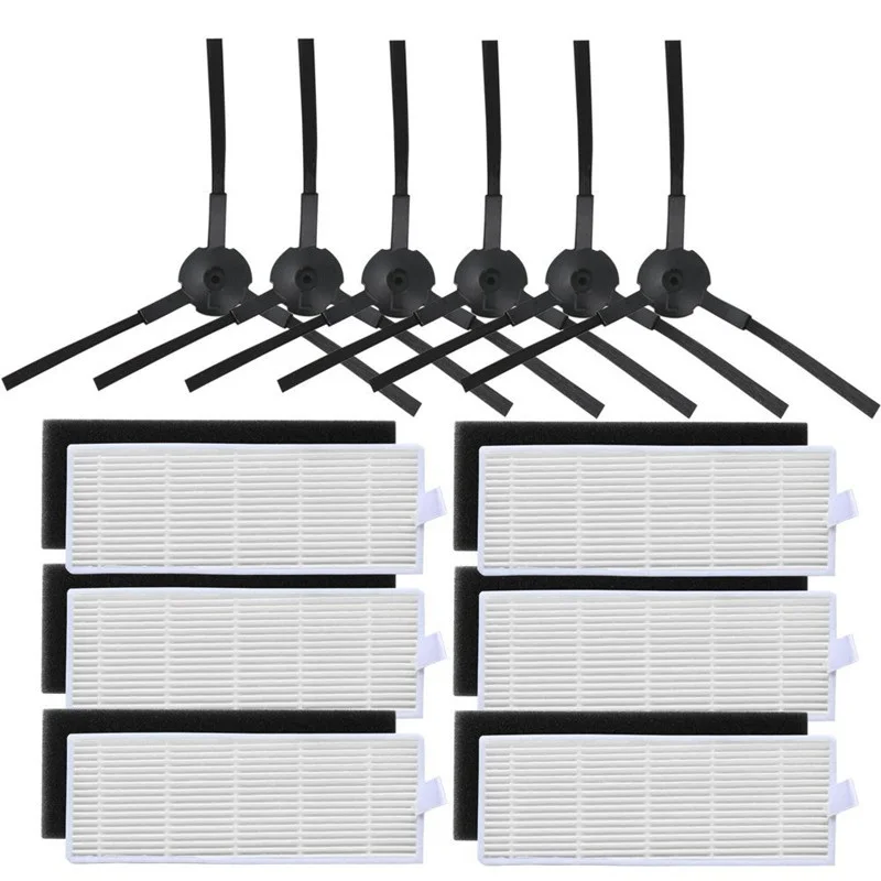 Filtro HEPA para aspiradora DOMOOVA DRV80, filtros de esponja, cepillo lateral, accesorios para Robot aspirador Animal