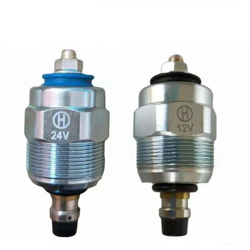 

12V/24V Flameout Solenoid Valve For Isuzu Diesel Pump Iveco VE