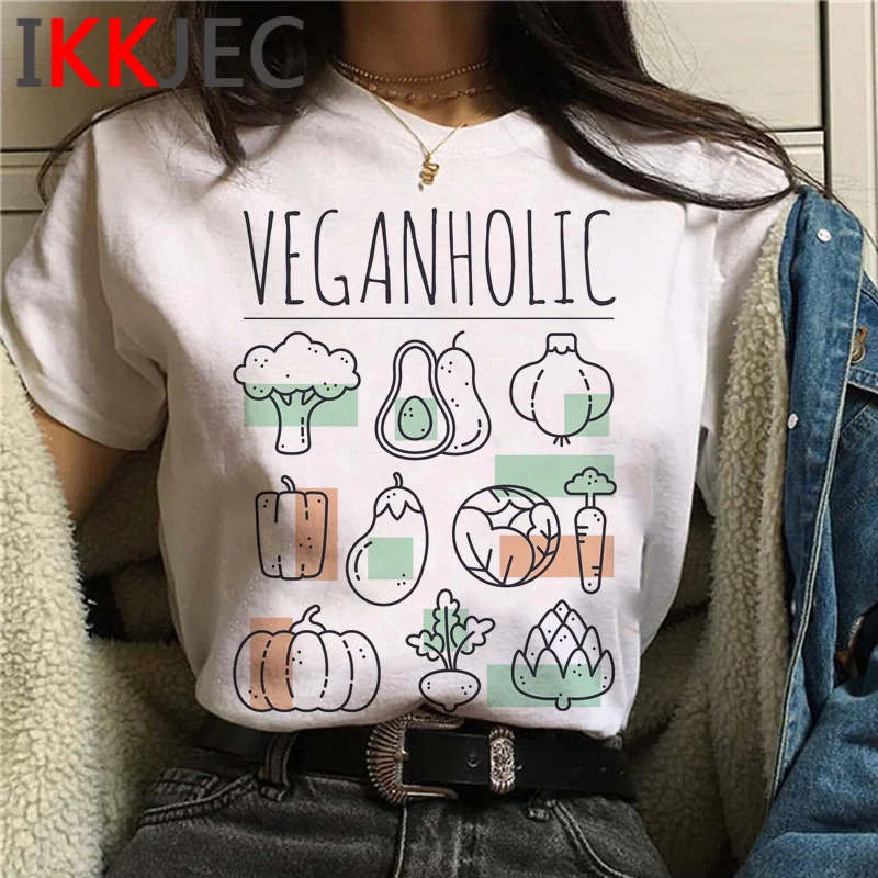 Vegan t shirt top tees female casual vintage couple  t-shirt graphic tees women