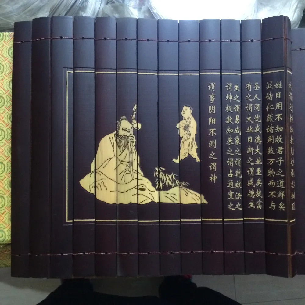 Chinese ancient books rare ancient bamboo ancient books 