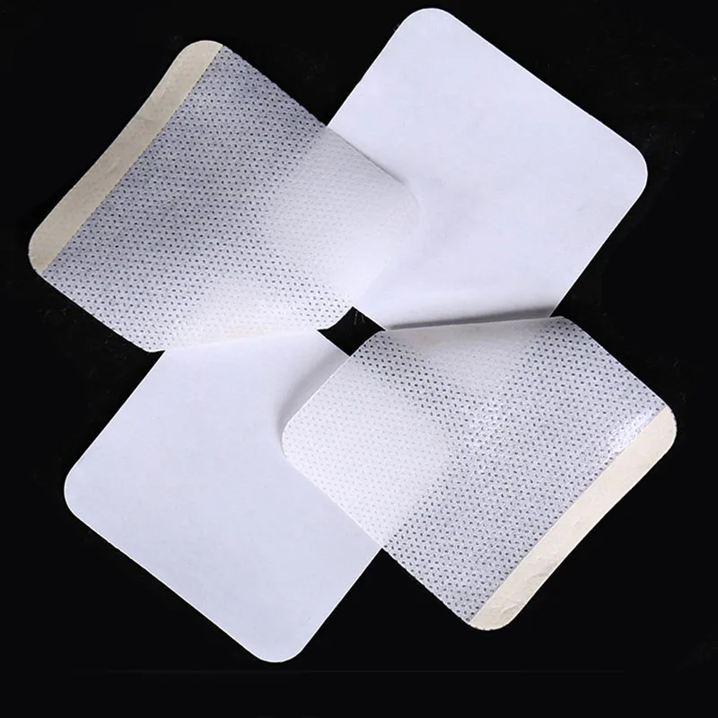 100PCS Non-woven Blank Plaster Medical Tape Breathable Bandage Anti-allergic Wound Dressing Fixation Tape Drug Patches