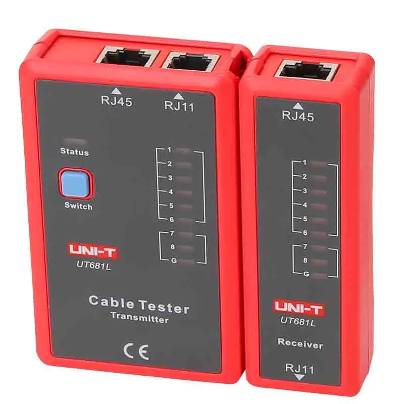 UNI-T UT681L/UT681C/UT681HDMI Cable Tester; Telephone Line/Network Line Checker / Ethernet Telephone BNC HDMI Repair Tool