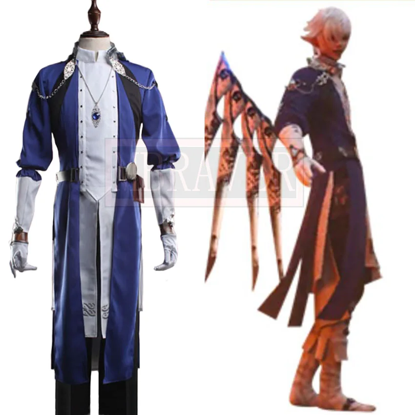 

Final Fantasy XIV FF14 Alphinaud Leveilleur Cosplay Costume Party Christmas Halloween Custom Made Any Size