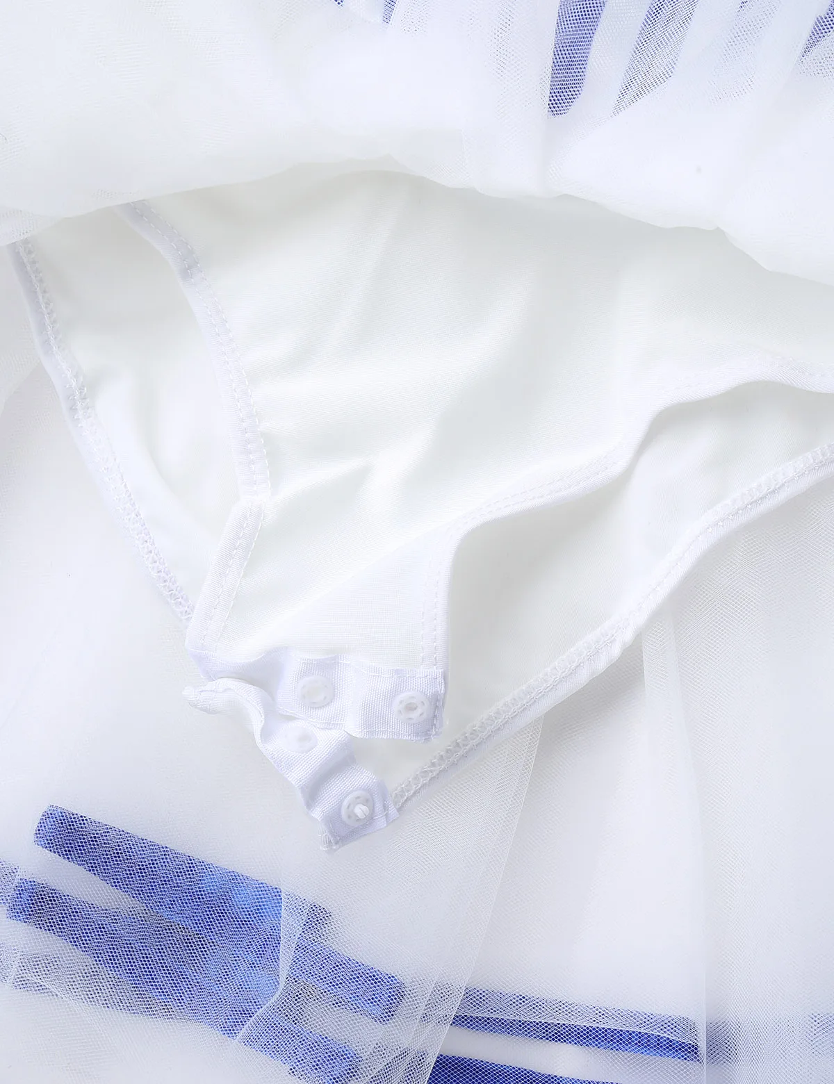 الفتيات عيد الميلاد الباليه الرقص توتو فستان الدانتيل نفخة الأكمام شريط طباعة القوس شبكة الحلوى يمكن يوتار فستان التزلج Dancewear #4