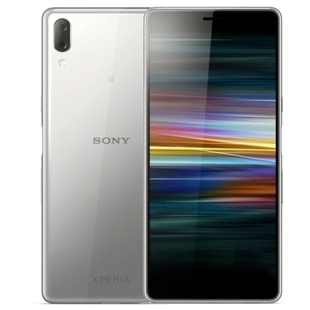 Sony-Xperia L3 Octa-Core Dual Camera Smartphone Android, LTE 4G, Impressão digital, 5.7 ", 3GB de RAM, 32GB ROM, 13MP + 2MP, Xperia L3