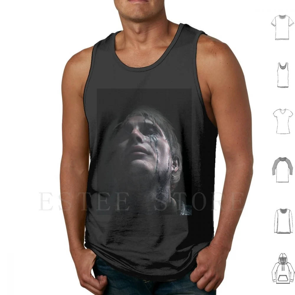 Cliff Unger Death Stranding Cliff From Death Stranding Tank Tops Chaleco Algodón Death Stranding Bt Sam Bridges Sam Bridges