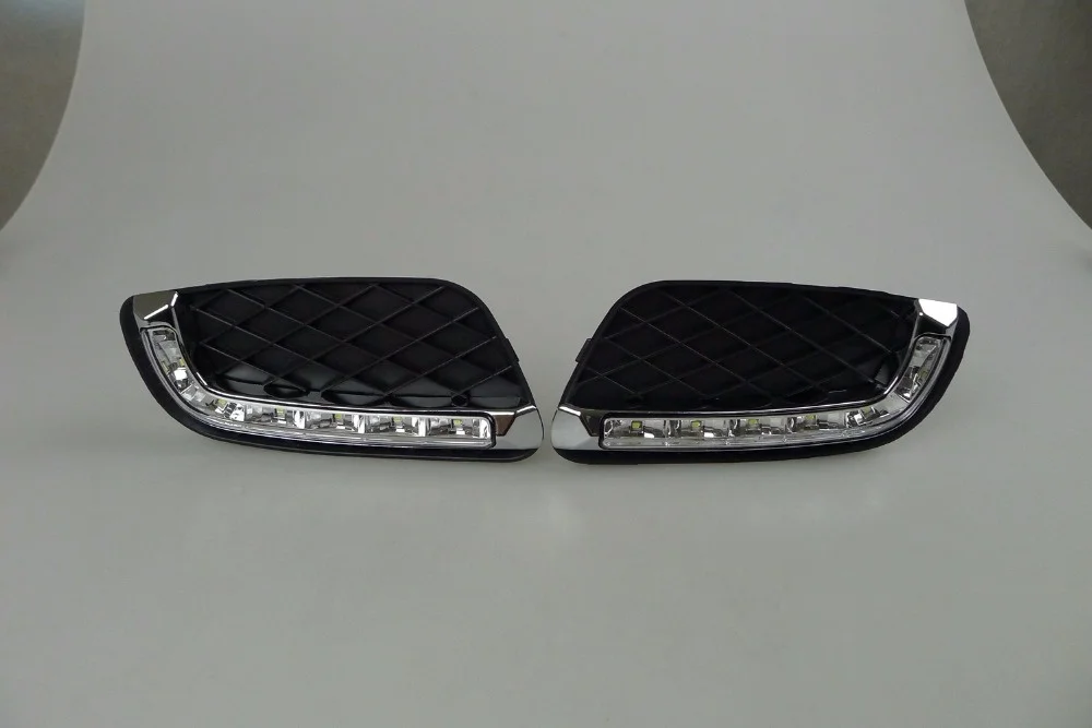 eOsuns led drl daytime running light for Mercedes-benz SMART 2008-2010