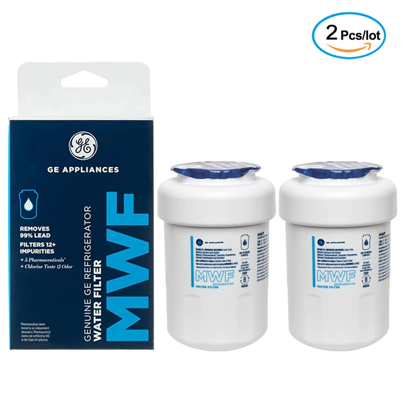 

Replace General Electric MWF Refrigerator Water Filter Pack of 2