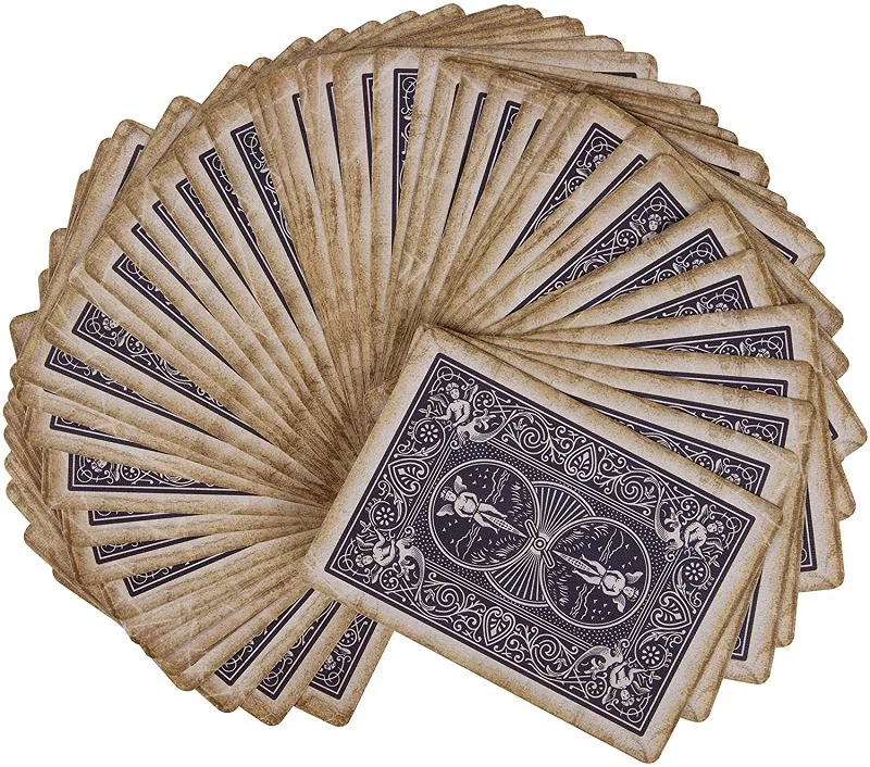 Bicycle 1900 Series Playing Cards Marked Ellusionist Vintage Deck USPCC Poker Magic Card Games Magic Tricks Props for Magician