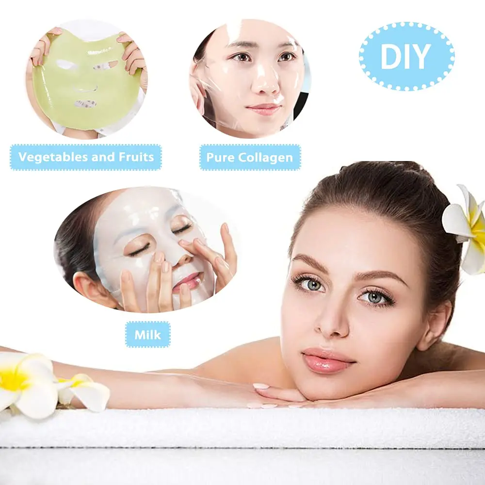 DIY Facial Mask Maker Machine USB Charging Mini Portable Automatic Fruit Vegetable Mask Collagen for Pregnant Moisturizing Anti