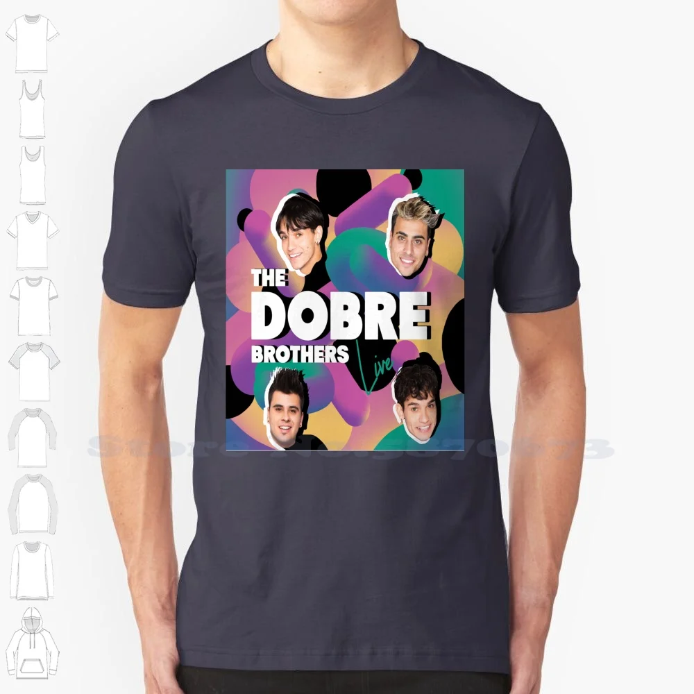 Dobre Brothers Tour 2019 Men _ S 100% Cotton T-Shirt Dobre Brothers Tour 2019 Men _ S Trainers Boots Sneakers Dv Shoes Slippers