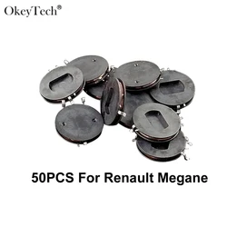 Okeytech-bobina de transformador de inductancia para reparación de coche, repuesto de Chip de llave remota de coche, 50 piezas, 2,6x17x24mm, para Renault Megane Smart Key