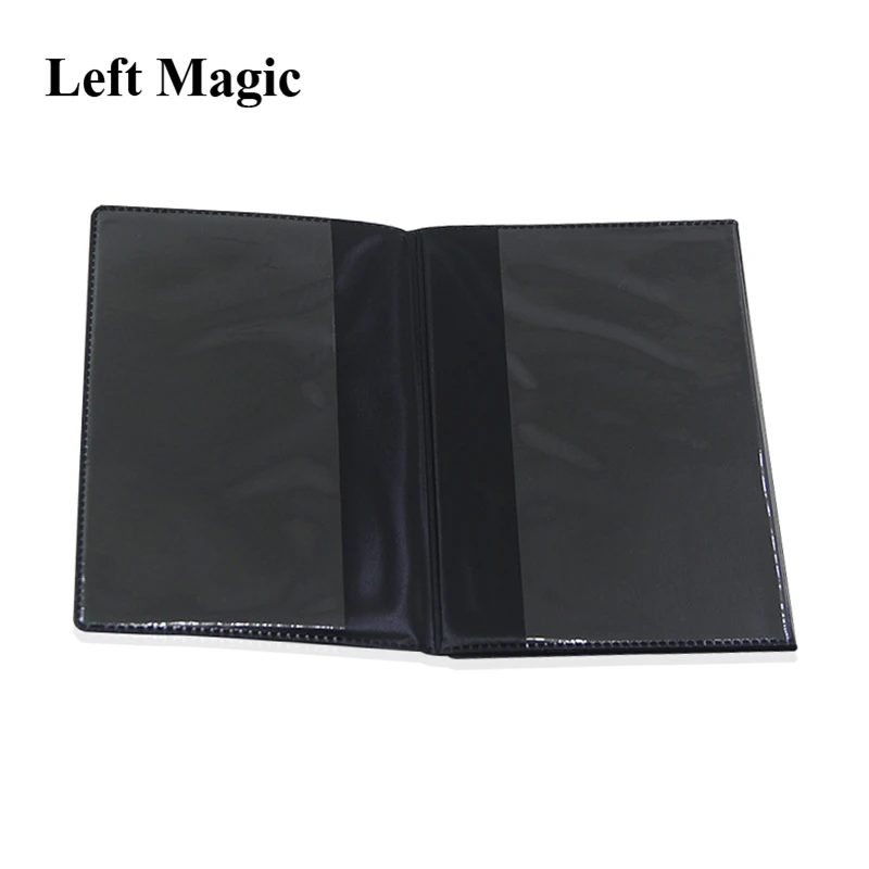 Three-Fold Wallet  Magic Tricks Empty Wallet Becomes Money Magic Props Close Up Street Stage Mentalsim Magician Toys Illusions