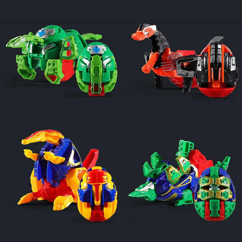 Caldo! Cartoon Anime Deformation Carbot Egg Toys trasformazione automatica Dinosaur Egg Wing Lifting Deformation Robot per regali giocattolo per