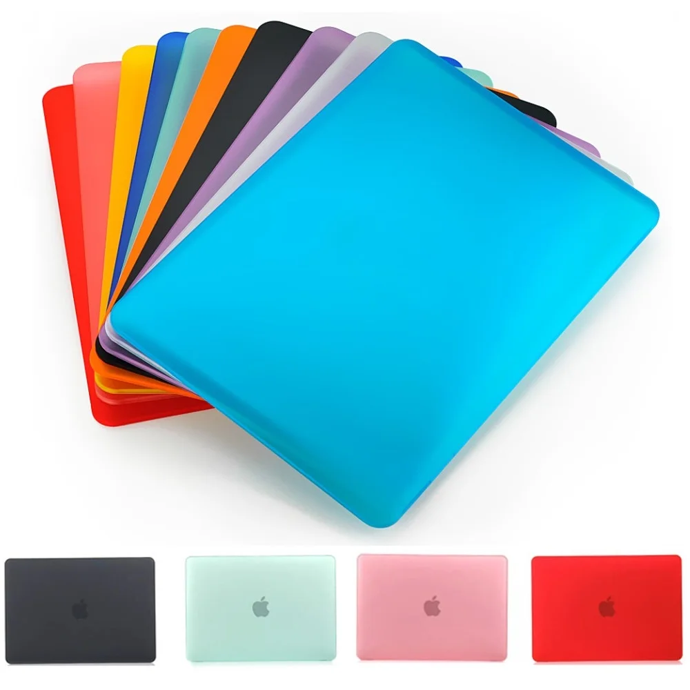 

Hard Case Cover Matte Shell for Macbook Air Pro Retina 11 12 13 15 16 " Laptop case For MacBook Pro Touch Bar & ID 16 A2141