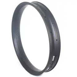 24 Inch Fat Bike Carbon Rims Tubeless 80mm Externnal 75mm Internal Width Fatbike Snow Bicycle 25mm Profile