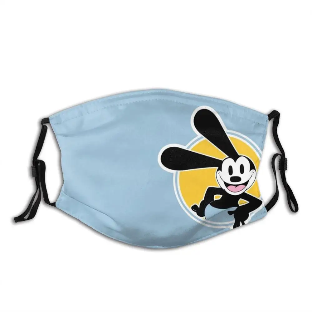 Oswald , Happy Adult Kids Anti Dust Filter Diy Mask Oswald Oswald Rabbit Lucky Rabbit Rabbit Bunny Animation Retro Vintage