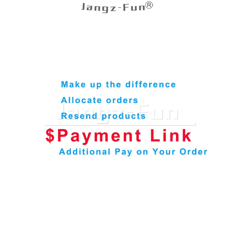 

Additional Pay on Your Order Resend products Allocate orders Make up the difference Payment link