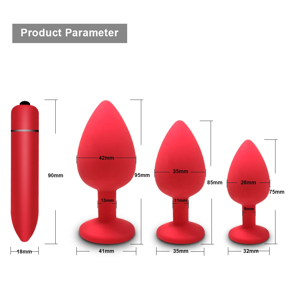 ซิลิโคนก้น Anal Butt Plug Prostate Massager ผู้ใหญ่เกย์ผลิตภัณฑ์ Anal Plug Mini เร้าอารมณ์ Bullet Vibrator ของเล่นสำหรับชายผู้หญิง
