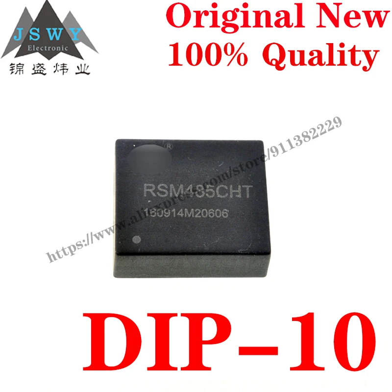 

10~100 PCS RSM485CHT DIP-10 ZLG Isolated Transceiver Module Power Module IC Chip with for module arduino Free Shipping RSM485CHT