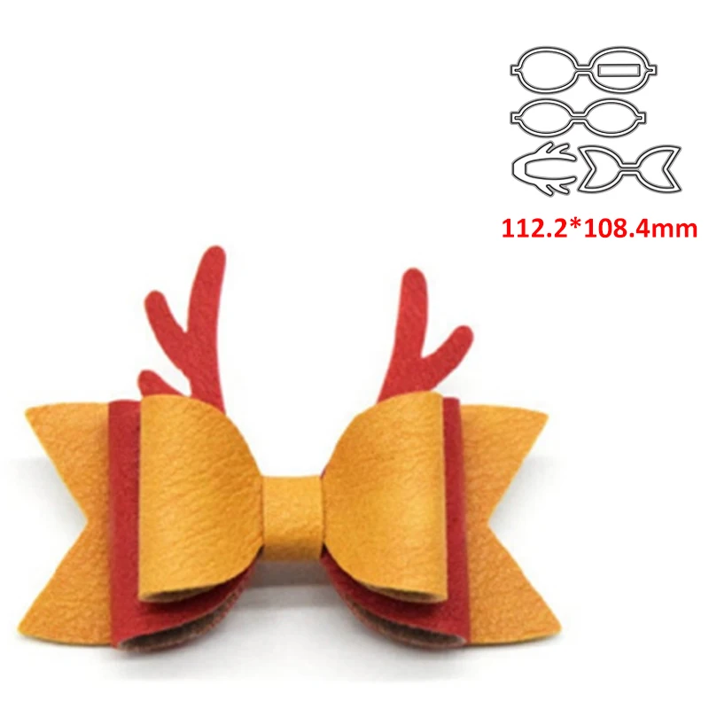 

metal cutting dies die cut crown elk head bow-knot decoration diy Scrapbook paper craft knife mould blade punch stencils dies