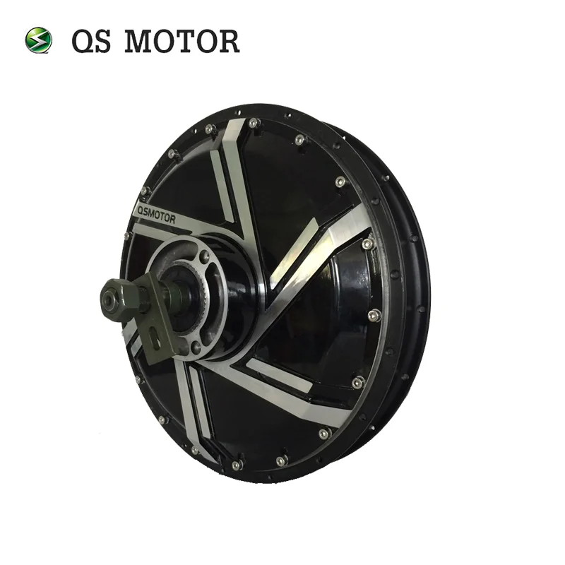 QS 120KPH High Speed Spoke hub motor 8000W 273 50H V3 Brushless in wheel hub motor