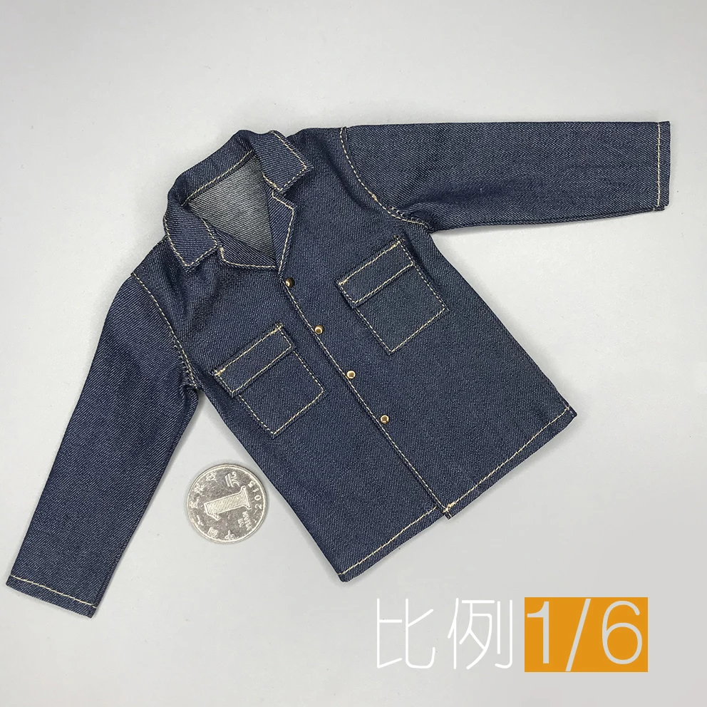 

Best Sell 1/6 Scale Trendy For Boys Jeans Coat Shirt For 12" Doll Figures Accessories