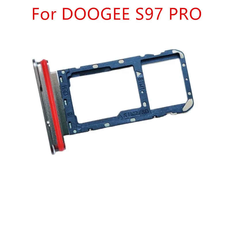 Original For DOOGEE S97 PRO 6.39inch Smartphone Sim Card Holder Tray Card Slot