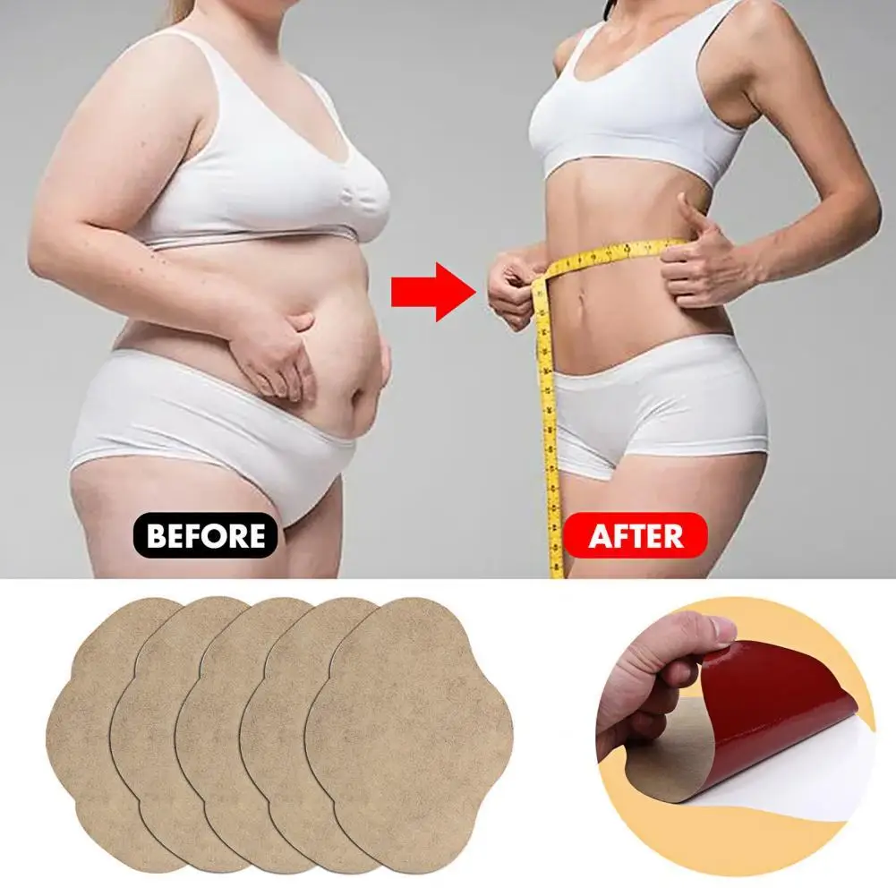 

5Pcs/Pack EELHOE Slimming Patches Fat Burner Burning Fat Sticker Enhance Skin Elasticity Soft Natural Extracts Wonder For Waist