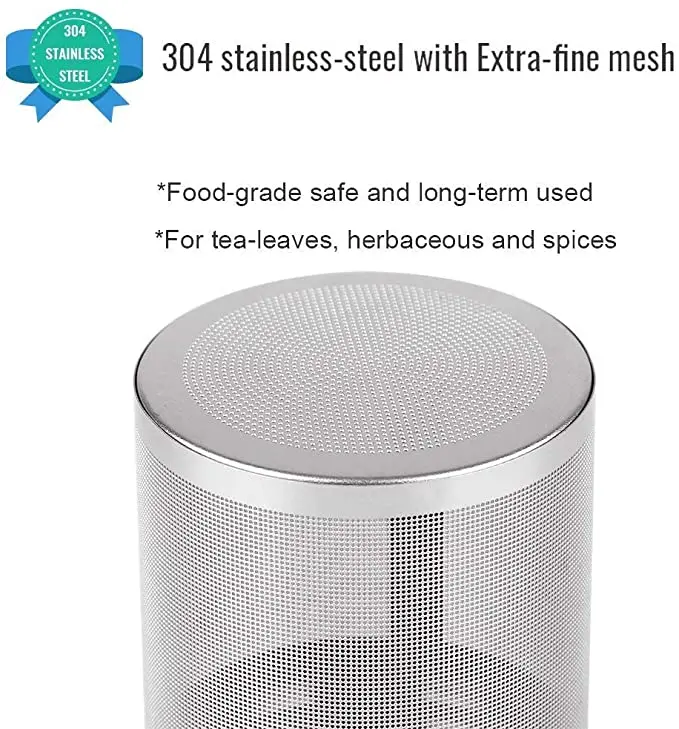 Infuser Tea Loose Leaf Stainless Steel Tea Strainer Filter Infuser Ball Accessories Fine Mesh Tea Infusers With Long Chain