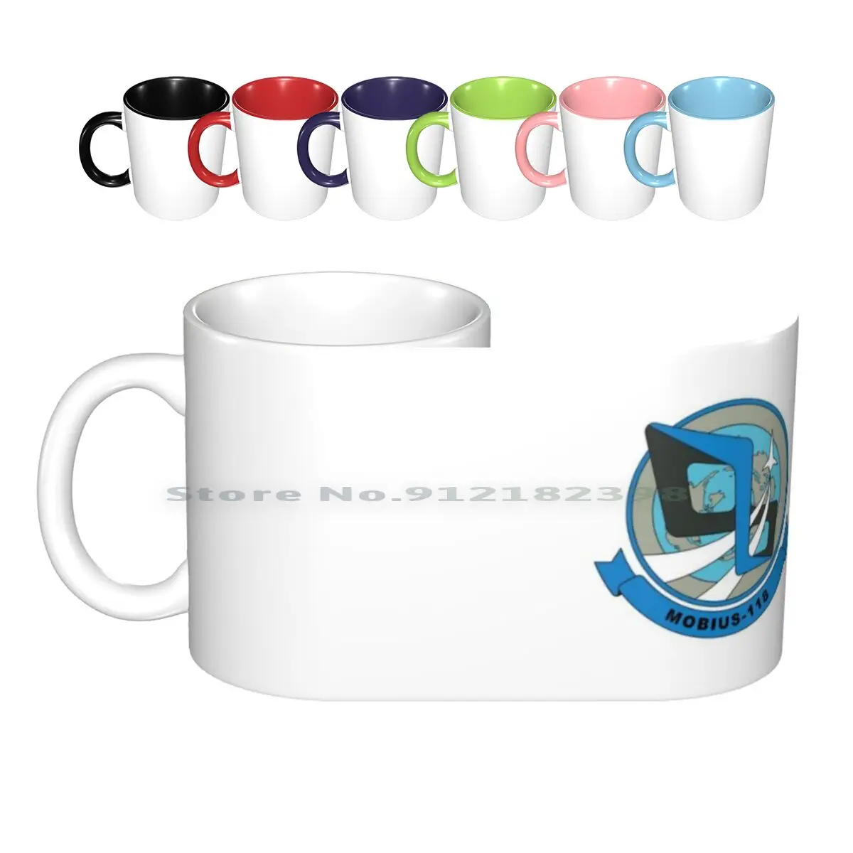 Ace Combat Mobius Squadron Ceramic Mugs Coffee Cups Milk Tea Mug Video Game Fighter Jets Air Force Squadron Ace Combat