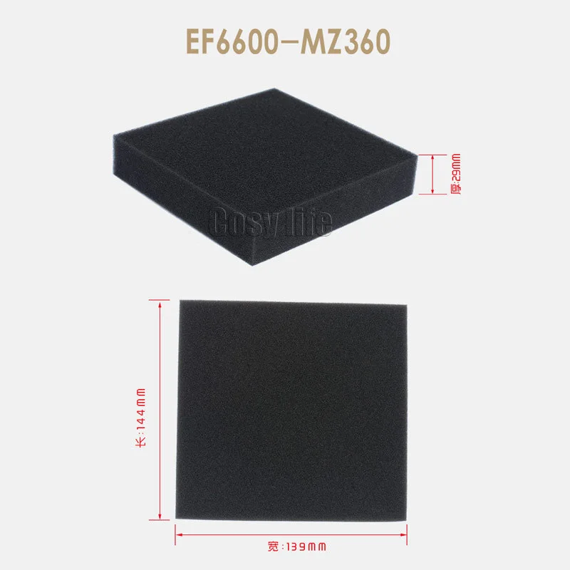 عنصر فلتر الهواء الإسفنج الأساسية لياماها MZ175/MZ360 EF2600/EF6600 والمزيد من جزء مولد نظافة رغوة الداخلية