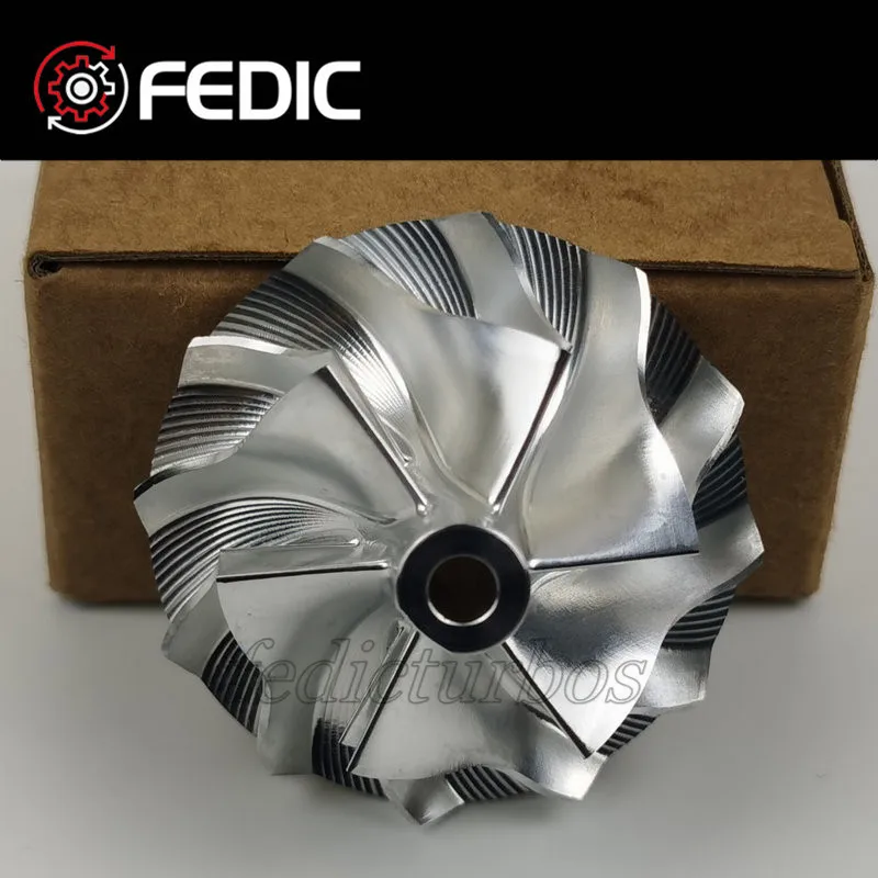 MFS billet turbo compressor wheel BV43 53039880139 for Audi A3 2.0 TDI (8P/PA) 103 Kw - 140 HP CFFB / CBAA / CBAB 2006-2009