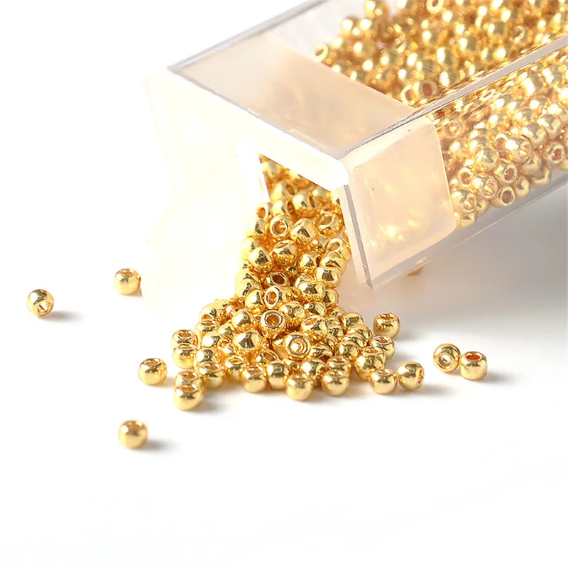 11/0 10g TOHO Runde Perlen Metallic Farbe Japan Glas Seed Bead für Handwerk DIY Frauen Armband Schmuck Machen – Detail 3