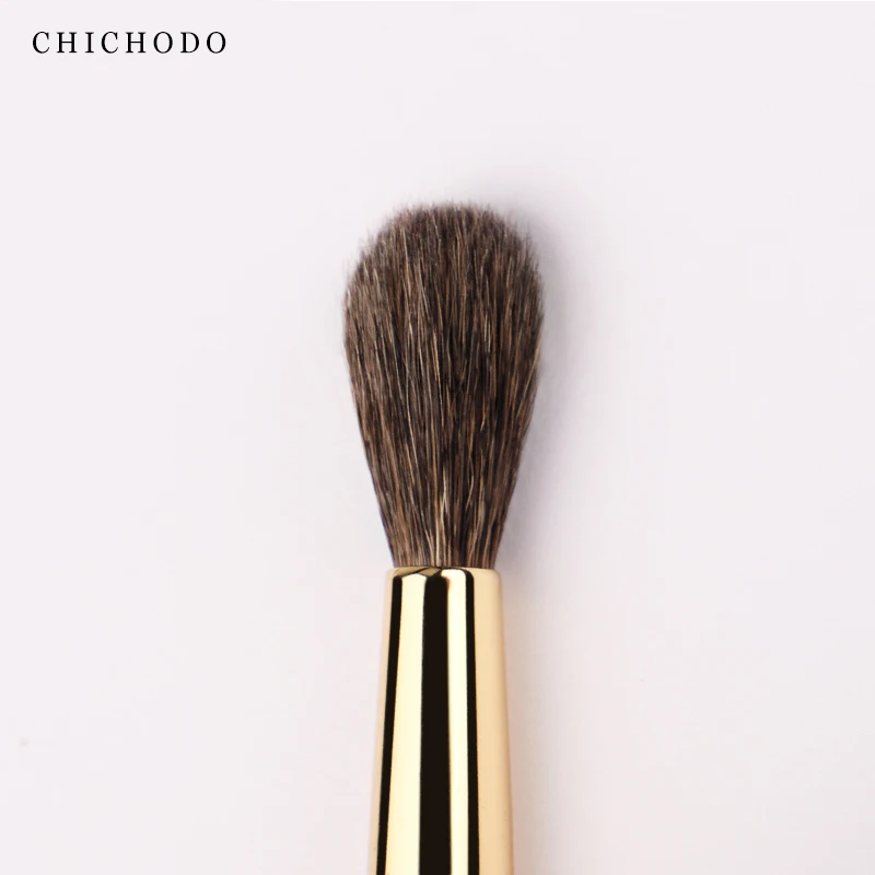 CHICHODO Makeup Brush-Luxurious Red Rose Series-High Quality Horse&Gray Rat Hair Blending Brush-Natural Hair Cosmetic Pen-Beauty