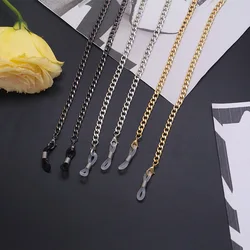 Metal Fashion Sunglasses Mask Eyeglasses Chains Lanyard Anti Lost Earphone Holder Necklace For Women Men Metal Crystal Wholesale