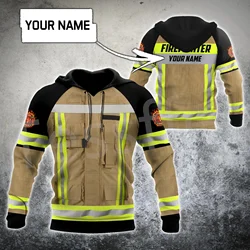 Tessffel Firefighter Suit Firemen NewFashion Tracksuit 3DPrint Men/Women Long Sleeves Streetwear Casual Autunm Funny Hoodies X16