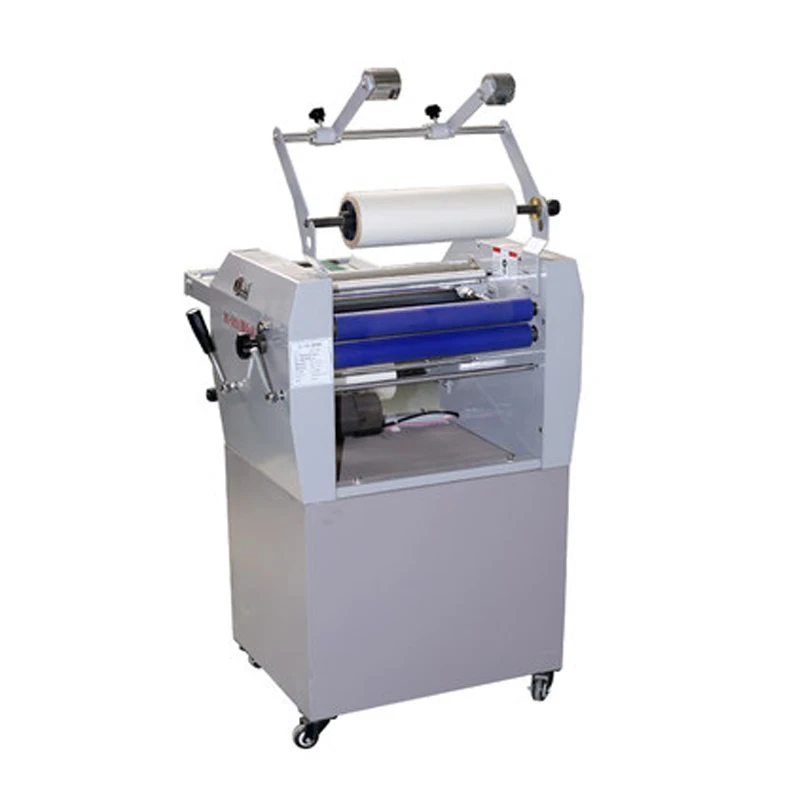 DC-5001 Laminator Hot and Cold paper Laminating Machine Single Double Anti-Curling Steel Roller Structure Electric Heating