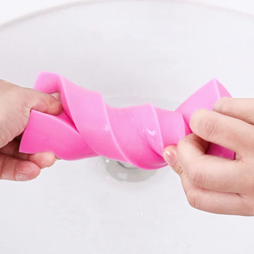 ฟองน้ำขัดตัว Alat penggosok Badan นุ่มแผ่นทำความสะอาดผิวขัดผิวอาบน้ำอุปกรณ์อาบน้ำอุปกรณ์ขัดผิว
