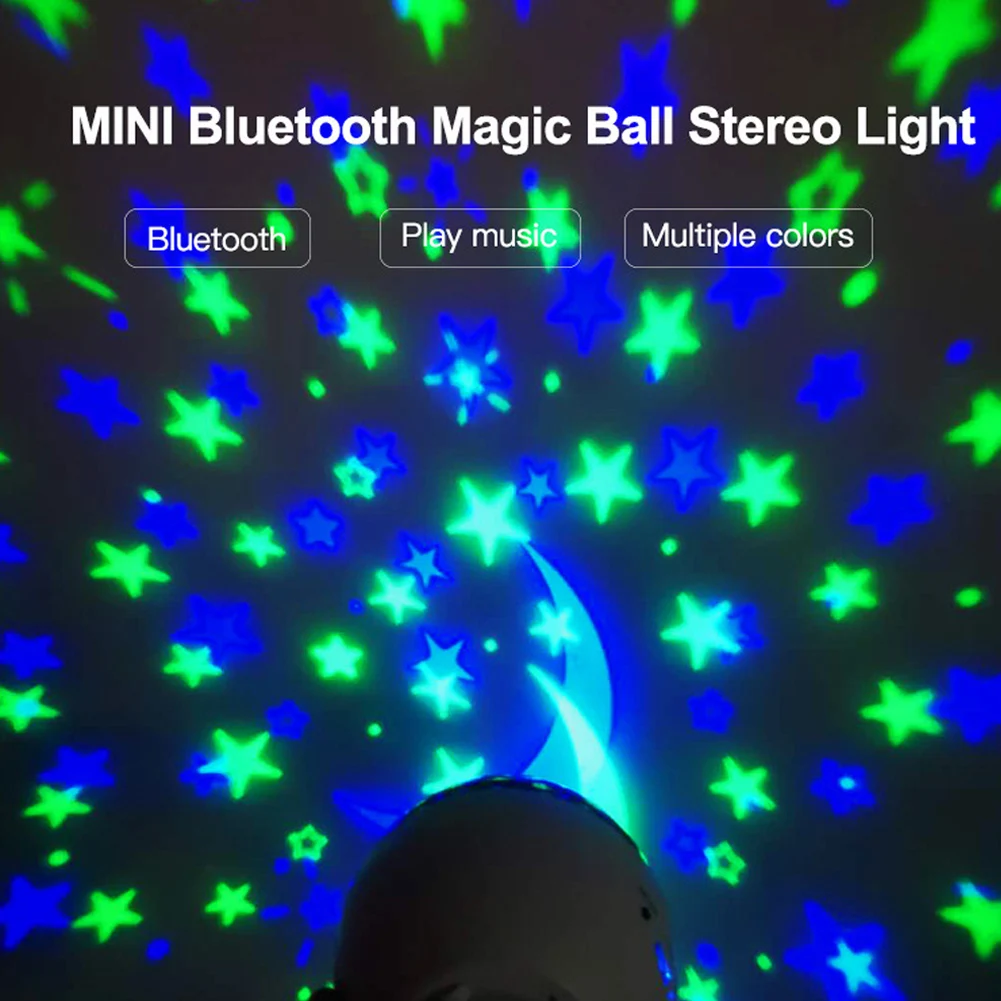 LED Projection Light With Remote Controller LED Star Projector USB Rechargeable Atmospher Bedroom Lamp Starry Sky Projector