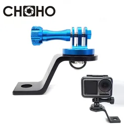Motorcycle Mount Aluminum bracket CNC Mount rearview mirror Supporter Ride for Gopro Hero 12 11 10 DJI OSMO Action 4 3 Insta360