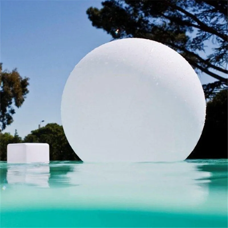 Waterproof Rechargeable LED Ball Light Outdoor Garden Decoration Pool Orbs Floating Sphere With Remote