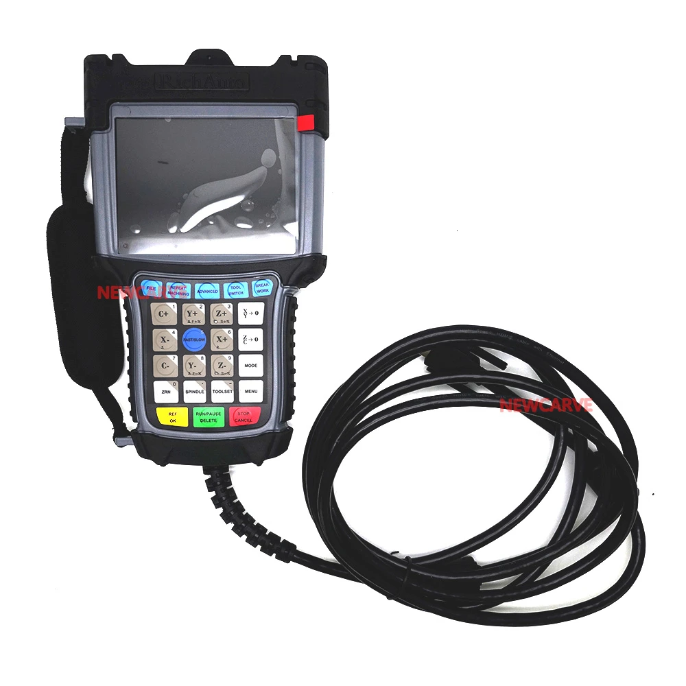 CNC 3 Axis ATC Controller RichAuto DSP B57 For CNC Linear Automatic Tool Change Machine NEWCARVE