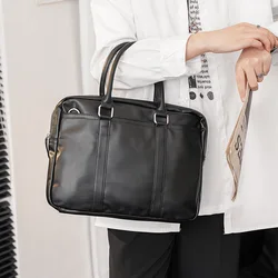 Business Men Briefcases Laptop Bag Luxury Multi-function Shoulder Bag Men Large Capacity Briefcase Male Crossbody Messenger Bags