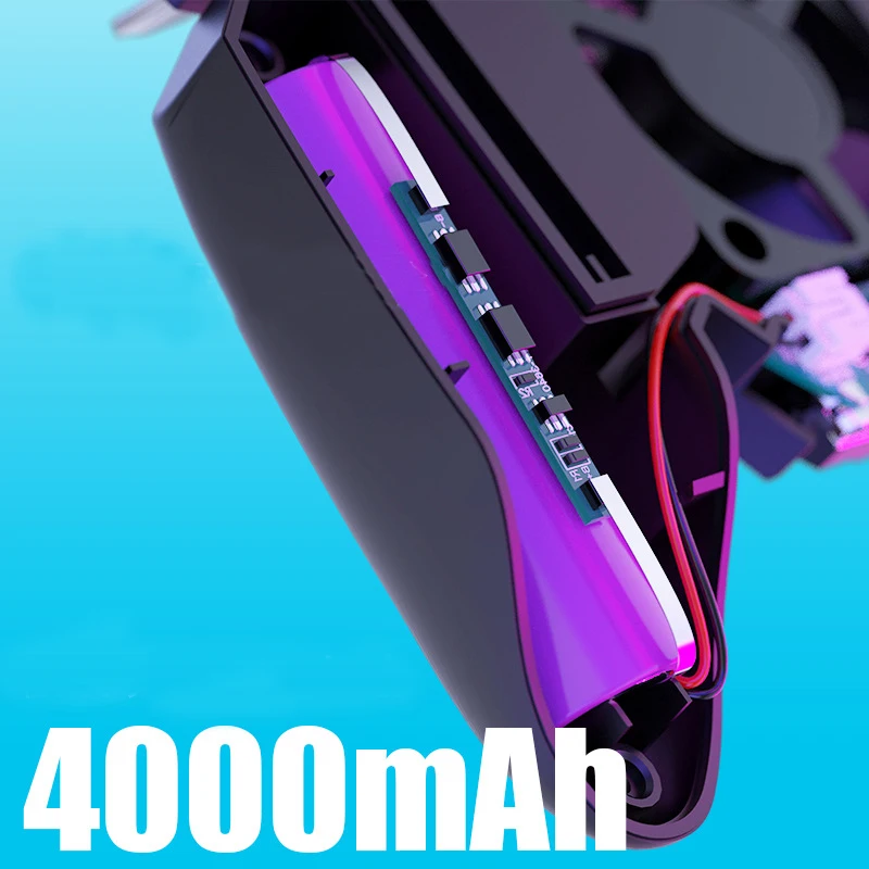 AK77-جهاز تحكم في ألعاب الهاتف المحمول ، Pubg ، جهاز تحكم مع مروحة