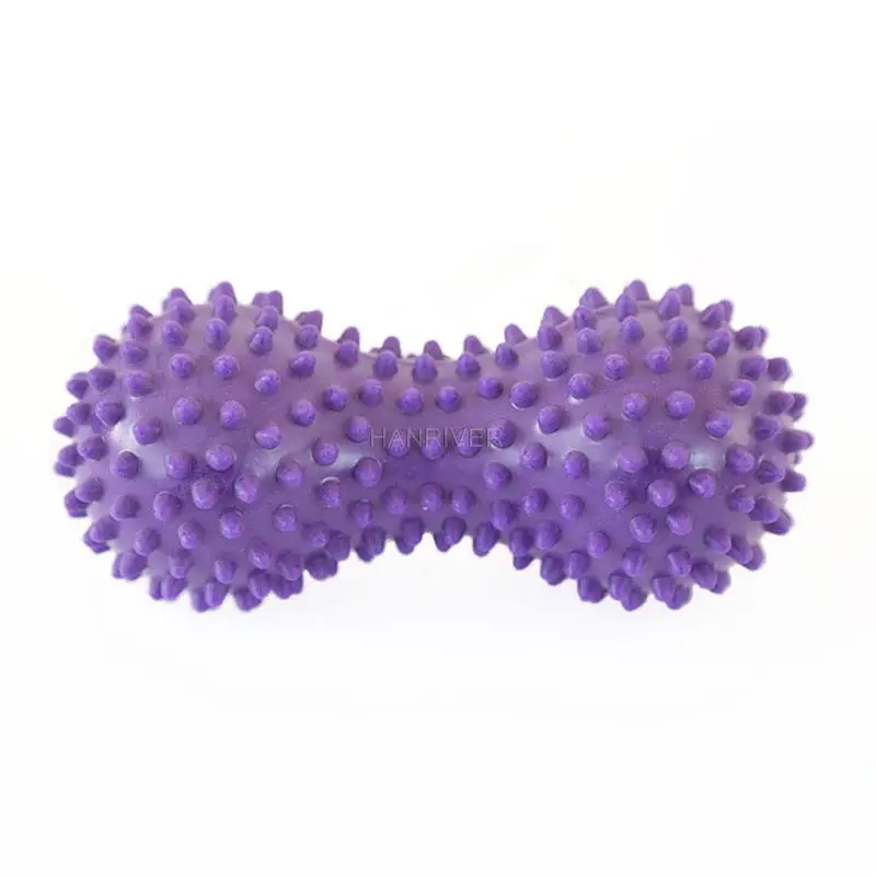 Peanut Massage Ball Spiky Trigger Point Relief Muscle Pain Stress Peanut Ball Therapy Health Care Gym Muscle Relex Apparatus