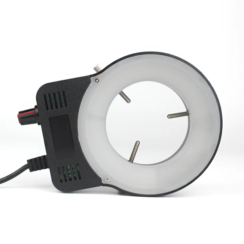 Adjustable Ring Light Illuminator Lamp for Stereo Zoom Microscope 0 - 100% with DC 5V Power Adapter