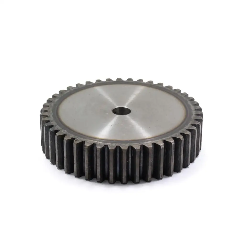 1Pcs Mod 2.5 Spur Gear 10-25 Tooth 45# Carbon Steel Thick 25mm 2.5 Module Metal Transmission Pinion Gear