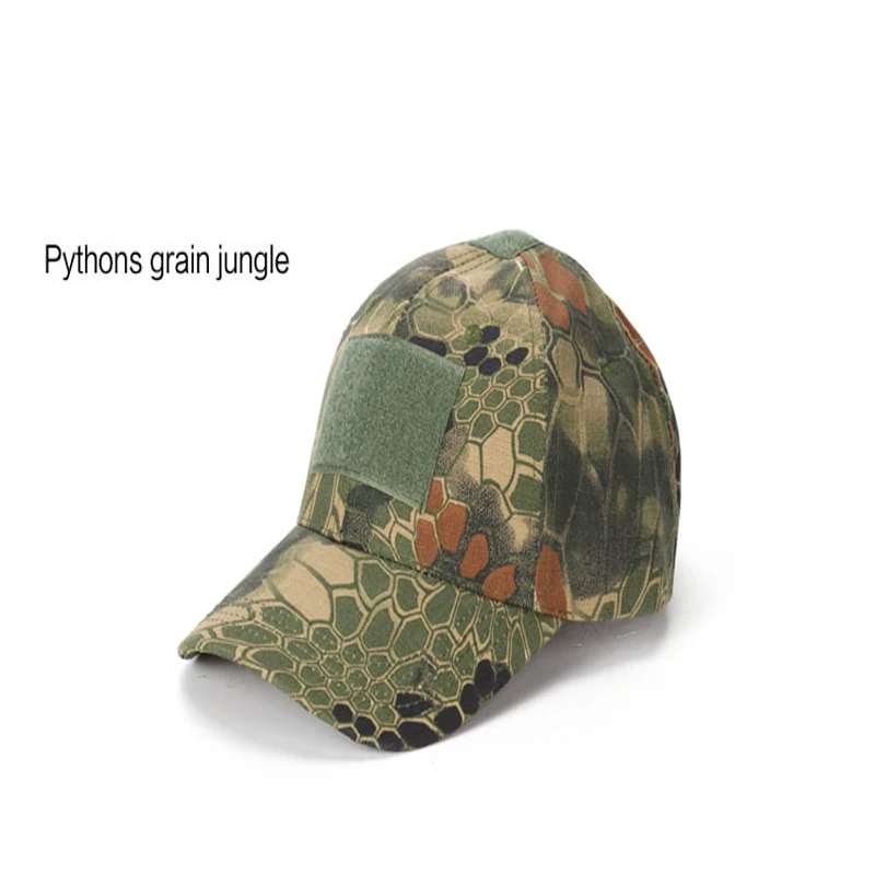 

Python Multicam Camo Cap Hat Contractor Baseball Sun Hat Cap For Outdoor Riding Hiking