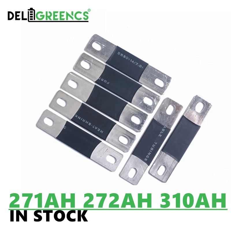 Copper BusBars For EVE 280AH Lishen272Ah CATL 271Ah M6 Connector For 3.2V Lifepo4 Batteries With Screws In Stock